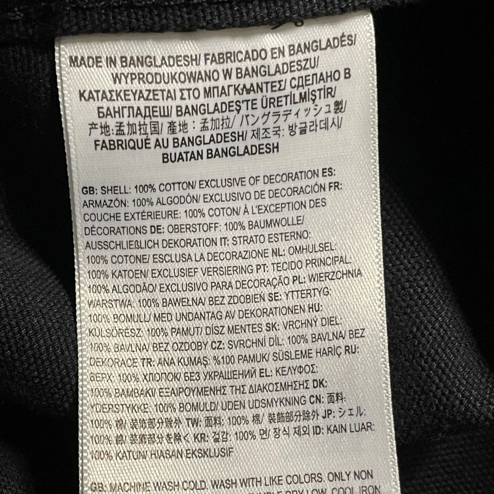 Vans Black Embroidered Utility Jacket XS Floral Button Front Size X-Small - Picture 8 of 12